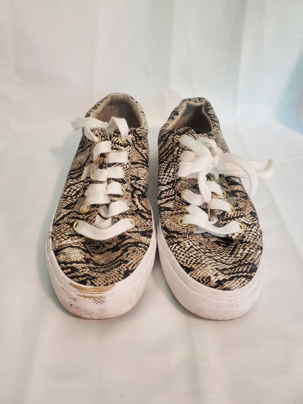 Keds Dream Foam Canvas Snake Print Sneakers Size 7.5. S37
